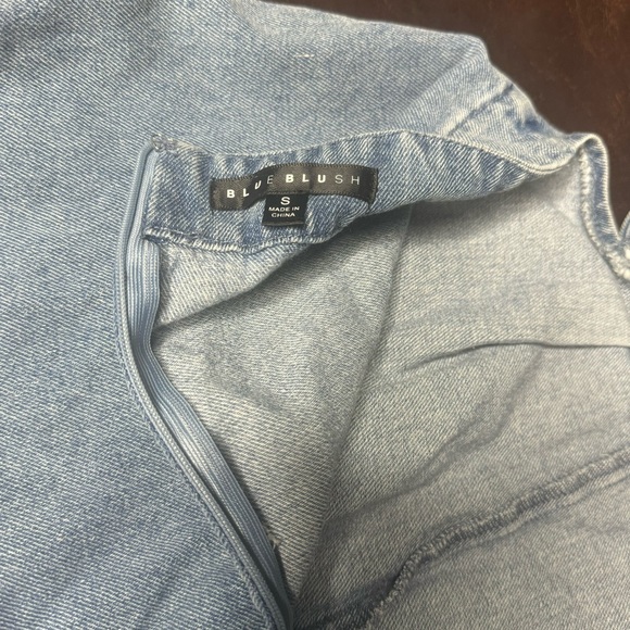 BlueBlush Cutout Shorts Romper - Picture 6 of 8